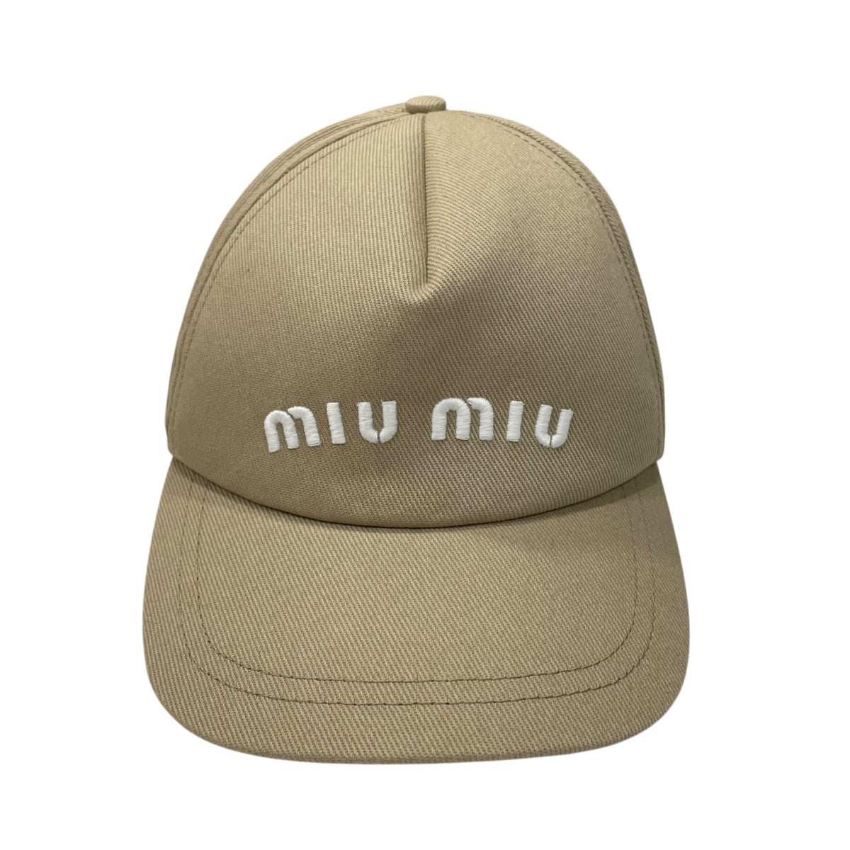 [明日までの限定価格 希少 美品]miu miu コーデュロイキャップ MIU MIU - 極美品 ミュウミュウ miumiu 2023 キャップ 帽子 ロゴ