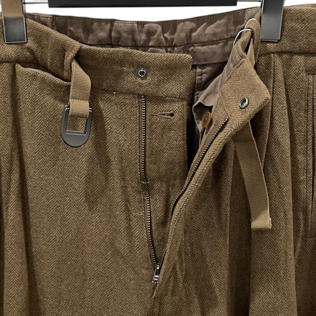 ウールナイロンヘリンボーンパンツ Field Stroll Pants フィールドストロールパンツ SUCF365