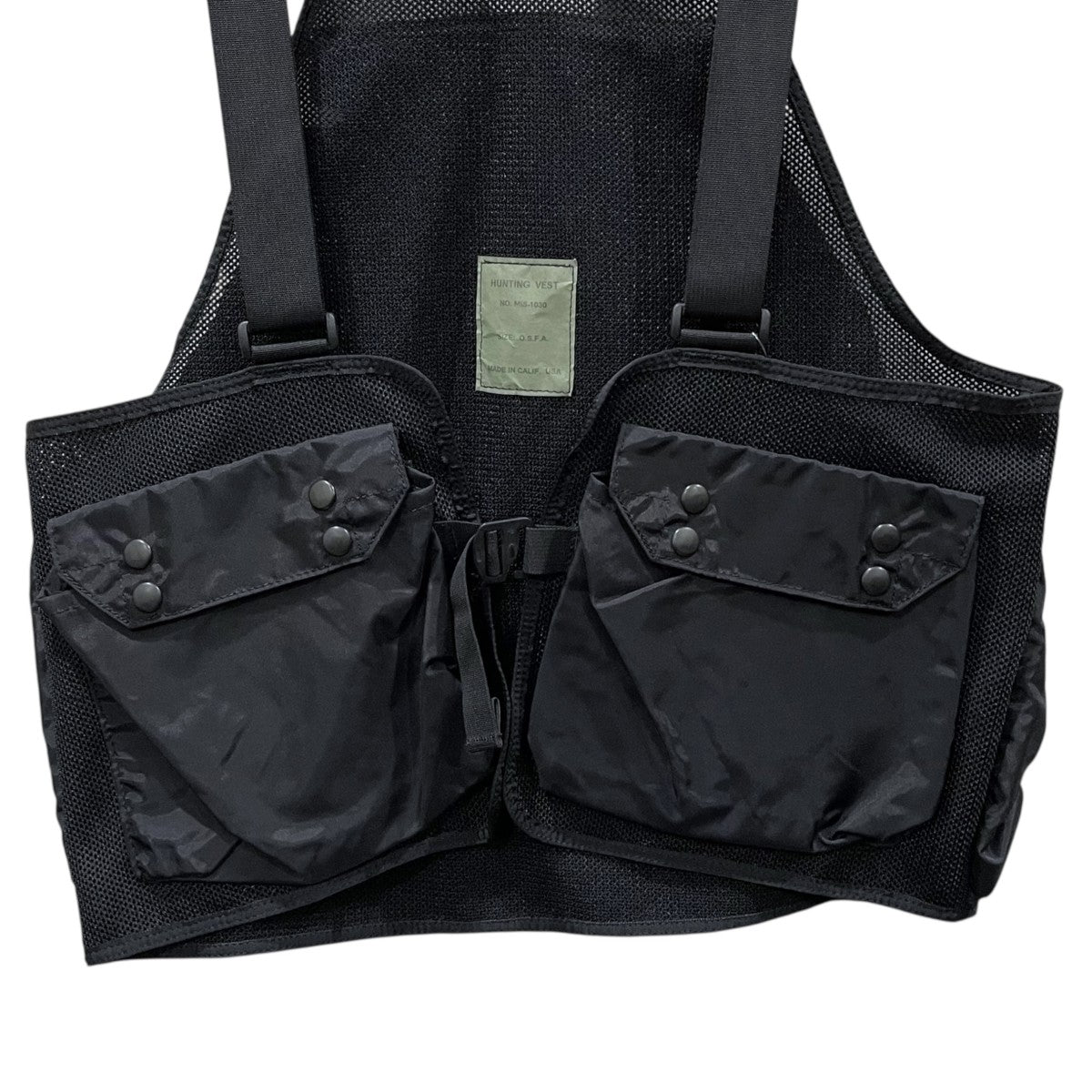 新品　アメリカ製　MIS エムアイエス　ハンティングベスト MIS ハンティングベスト HUNTING VEST （ブラック） - C.COUNTLY