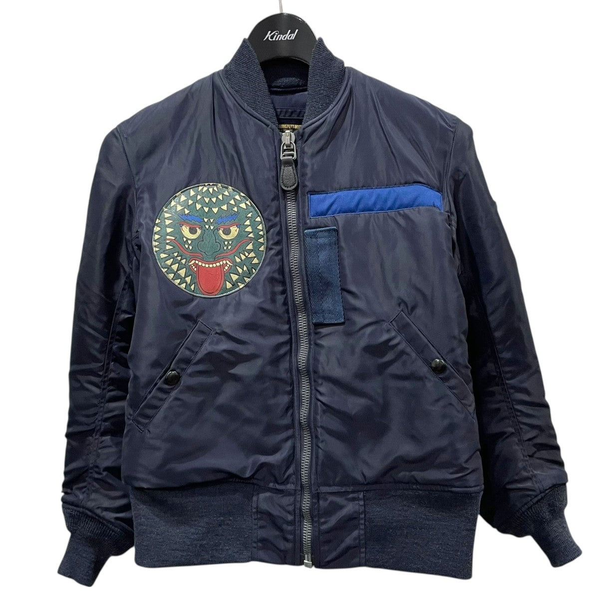 ジップアップ中綿ジャケット MA-1フライトジャケットジャケット SPORTSWEAR MA-1 BR10981BF