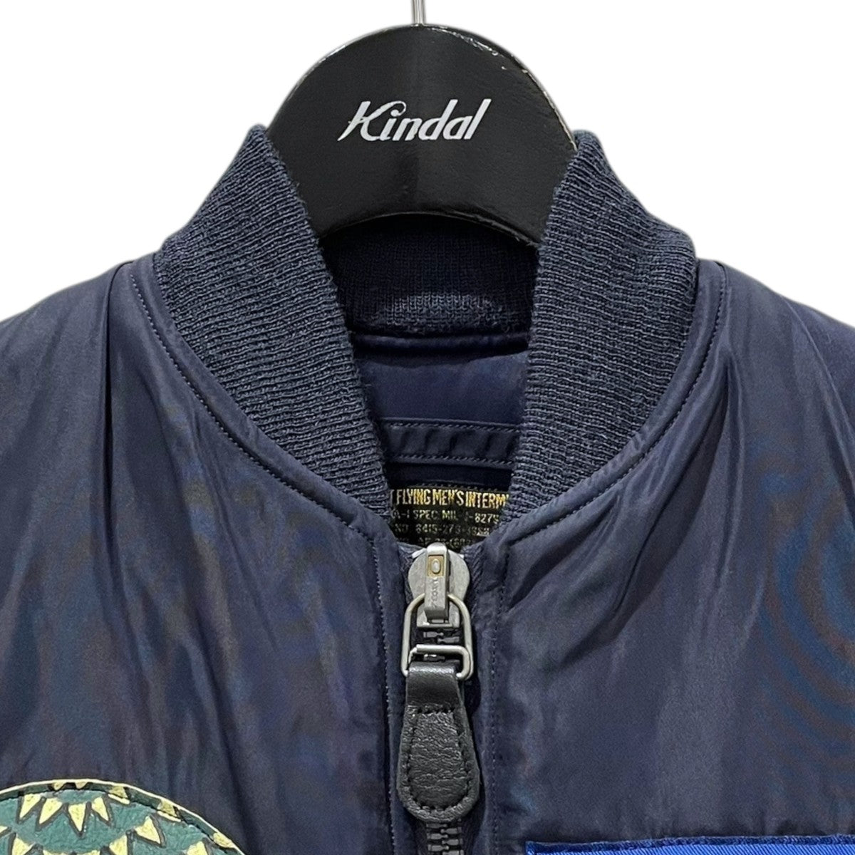 Buzz Rickson's×fennica×BEAMS ジップアップ中綿ジャケット MA-1