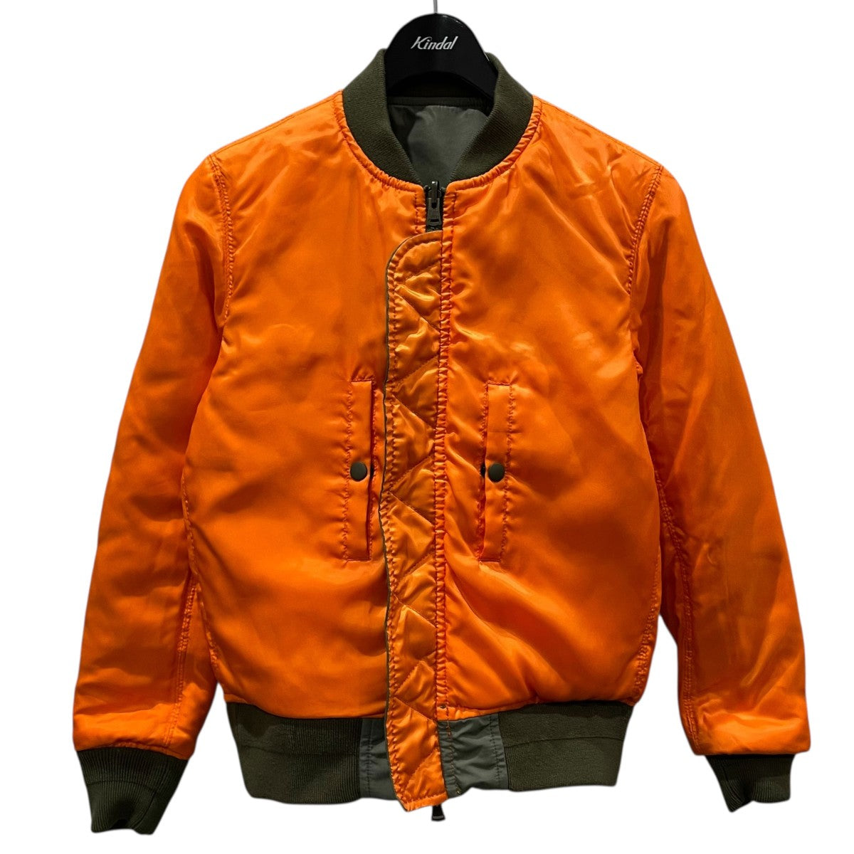 超希少‼️リバーシブル MA-1 フライトジャケット ブラウン/オレンジ アメカジ Amazon | MA-1 フライトジャケット82790モデルレスキュウ