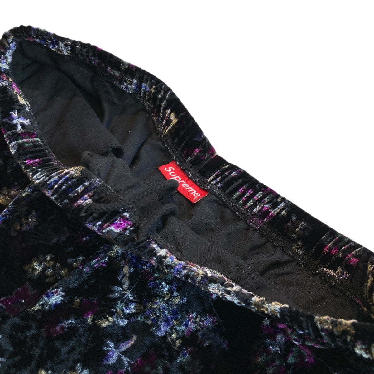 Supreme(シュプリーム) Floral Velour Short総柄ベロア ハーフ