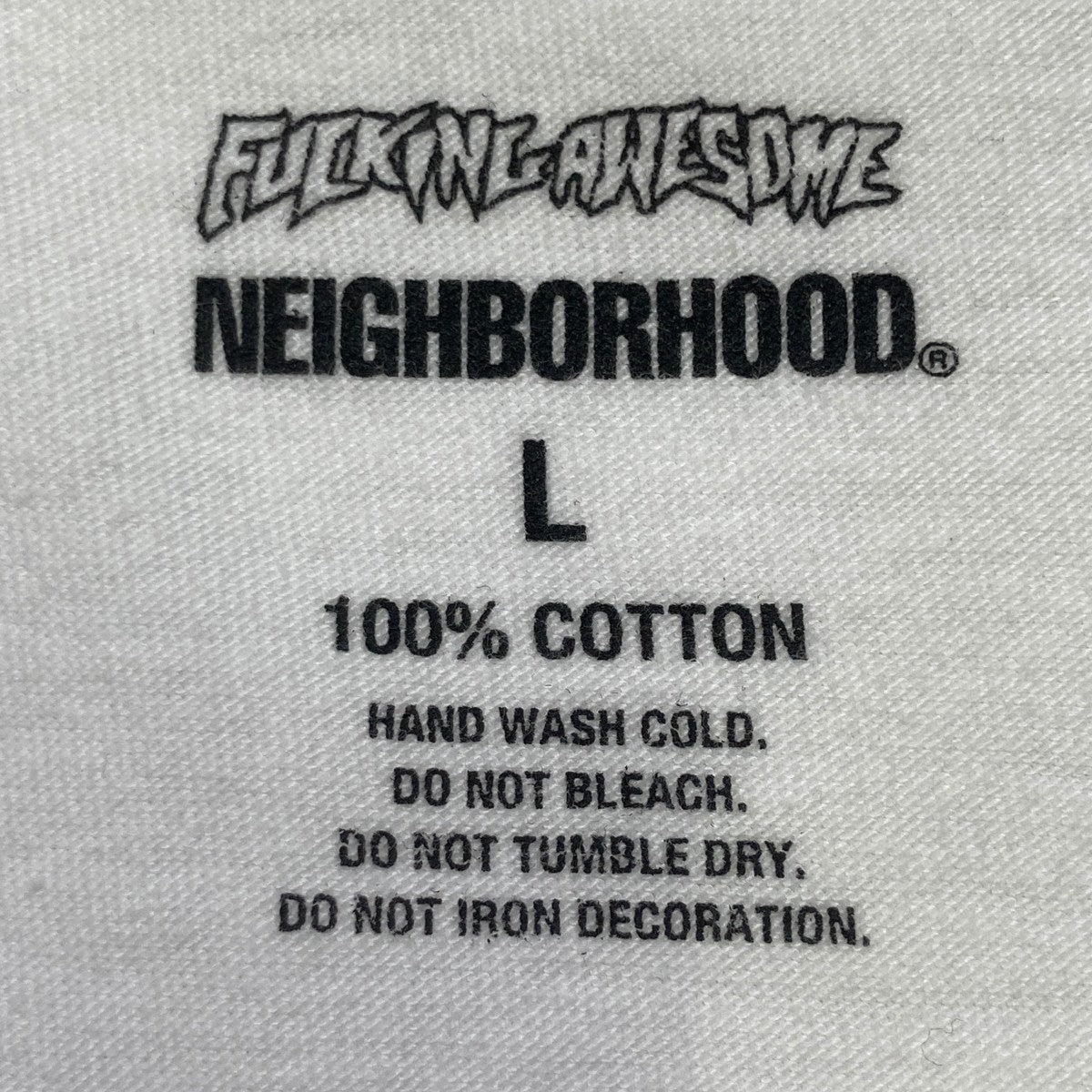 NEIGHBORHOOD×Fucking Awesome NH FUCKING AWESOME ． TEE SSTシャツ 古着・中古-5枚目のアイテム画像