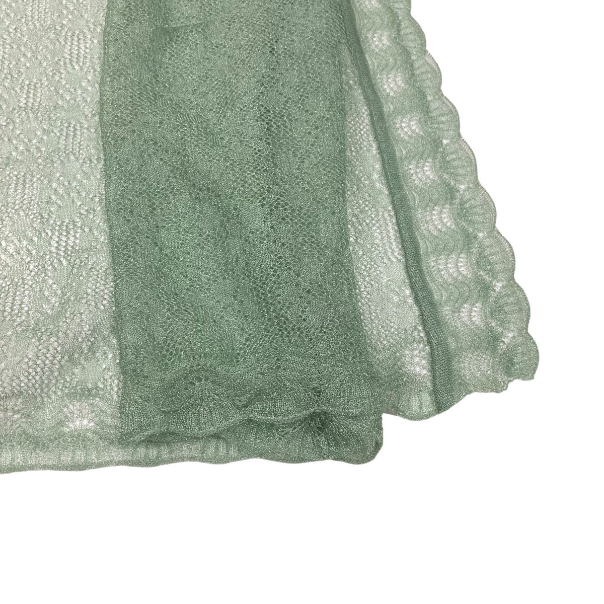 mame kurogouchi Lace GownレースロングカーディガンMM20SS-KN036 古着・中古-5枚目のアイテム画像