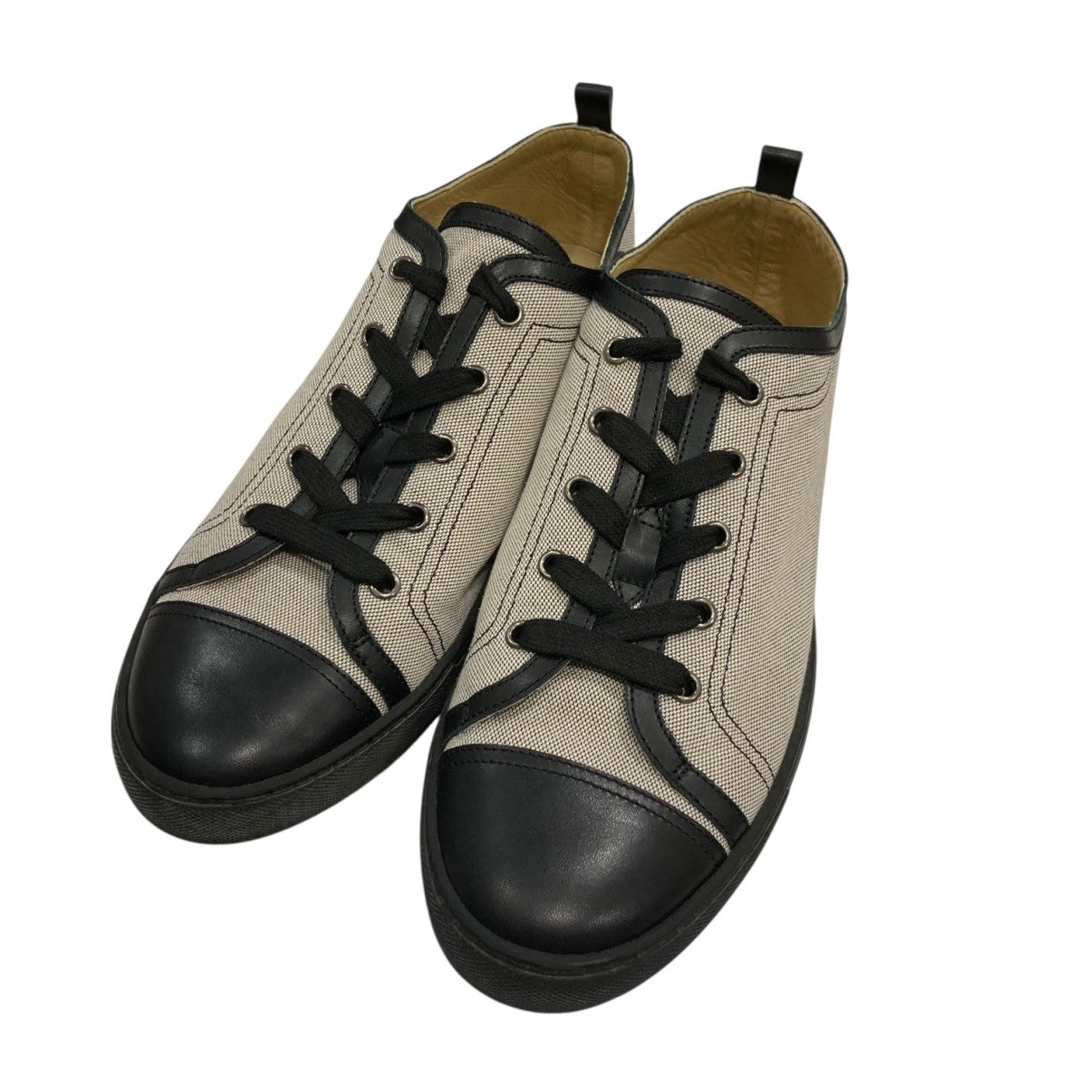 HERMES(エルメス) ローカットスニーカー グレー×ブラック サイズ 41 1