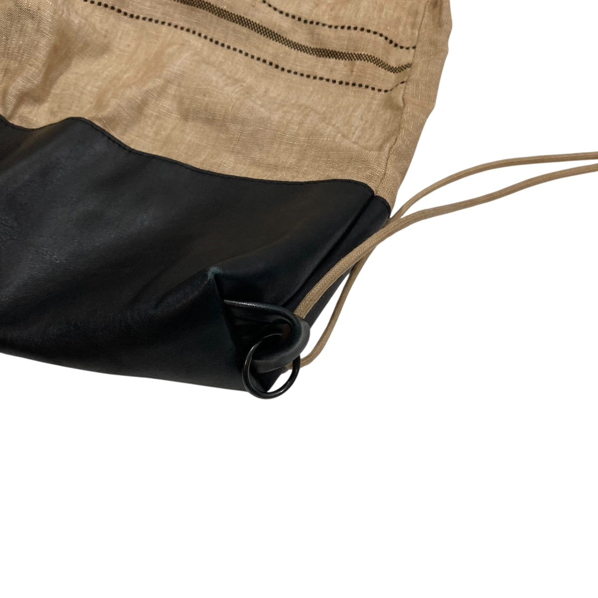 SUNSEA Bangladesh w/耳Linen Knapsack 22ss SUNSEA - 【美品】 SUNSEA / サンシー | 2022SS | BANGLADESH w