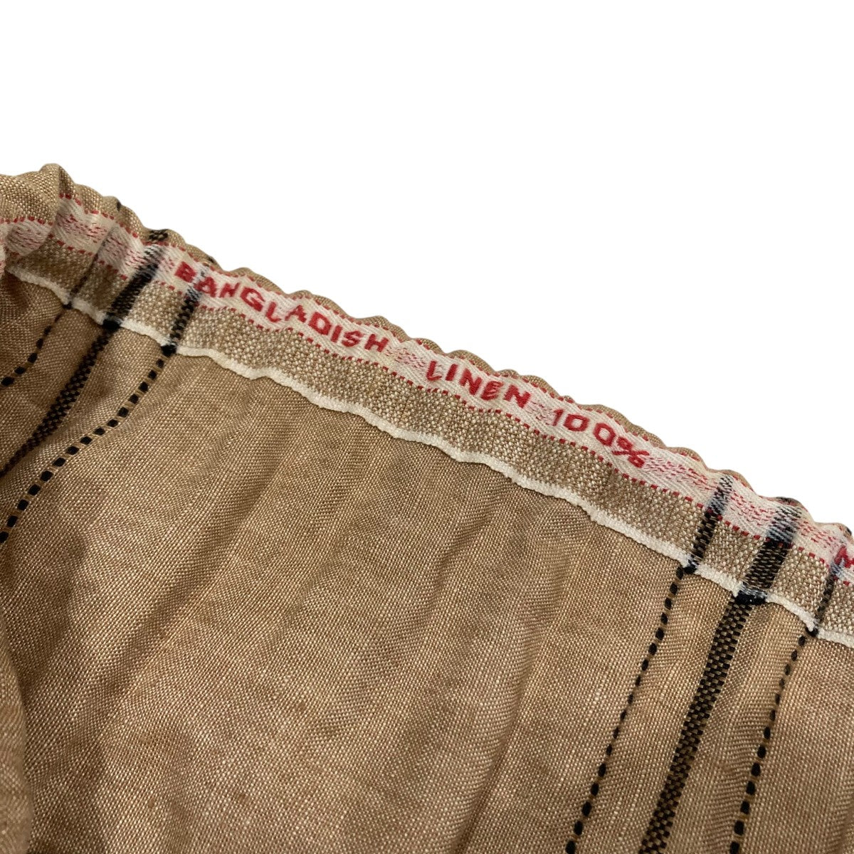 SUNSEA(サンシー) w 耳 LINEN KNAPSACKナップサック ベージュ