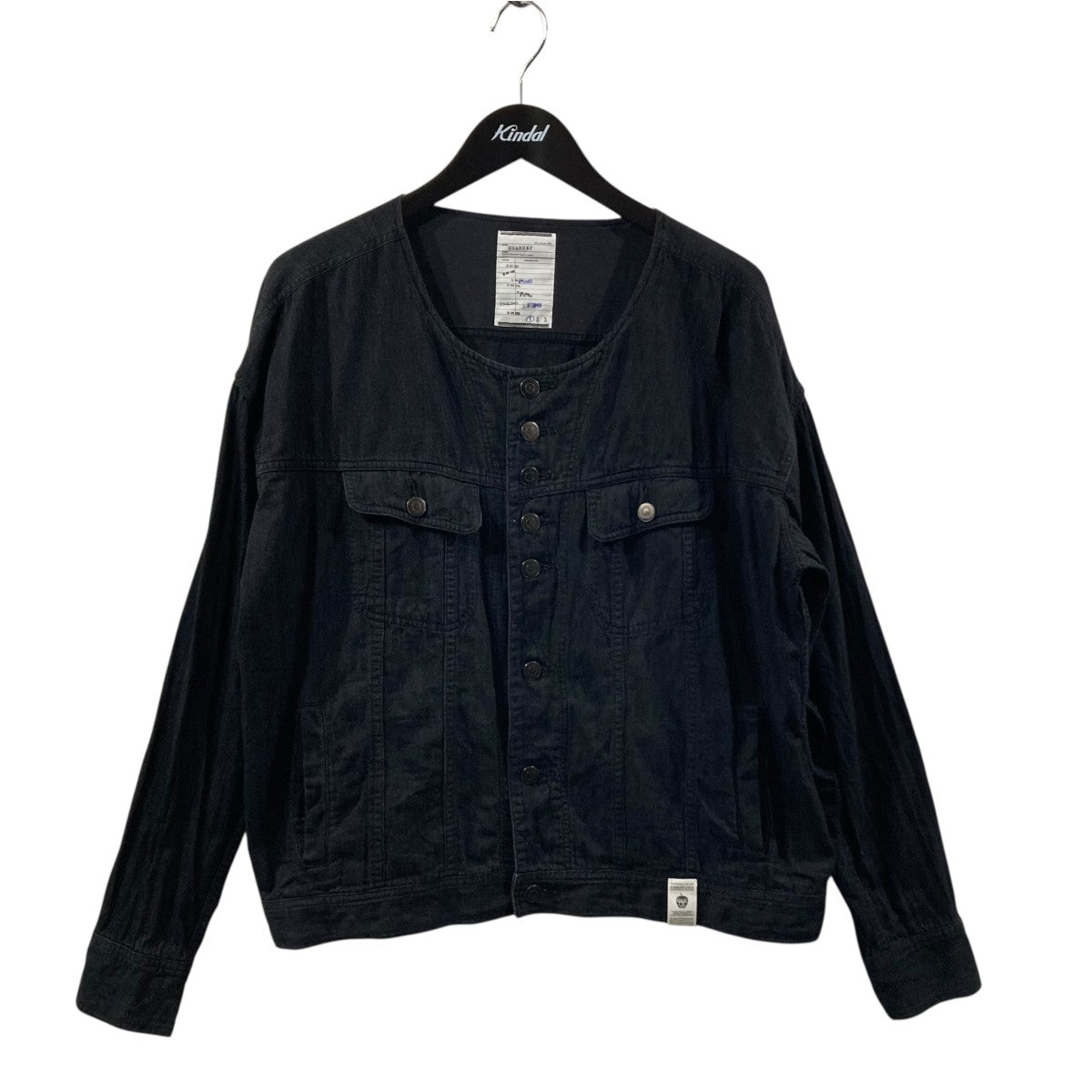 良品✨シャリーフ✨SHAREEF ハイブリーチデニム Gジャンジャケット 2 07-0082n-200.jpg