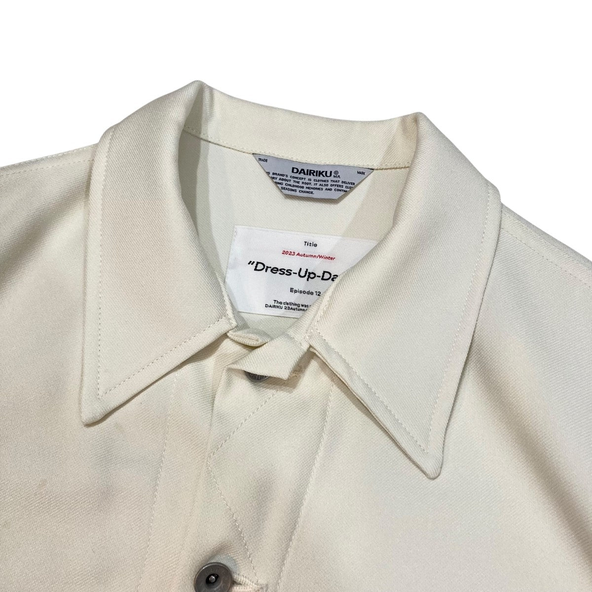 23AWPolyester Jacket長袖ジャケット23AW P-2