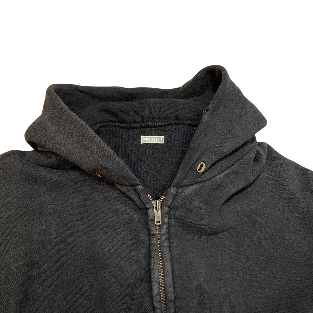 A．PRESSE(アプレッセ) Vintage Zip Sweat Hoodieジップパーカー24AAP