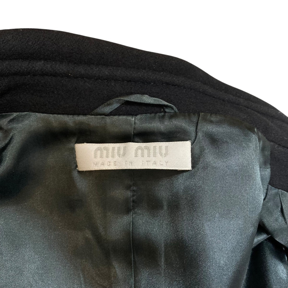 MIU MIU(ミュウミュウ) ジャケット ブラック サイズ 44｜【公式