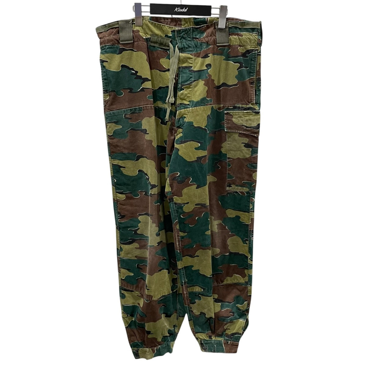 BEGETEX カモフラ柄カーゴパンツ belgium army Vintage 古着・中古-1枚目のアイテム画像