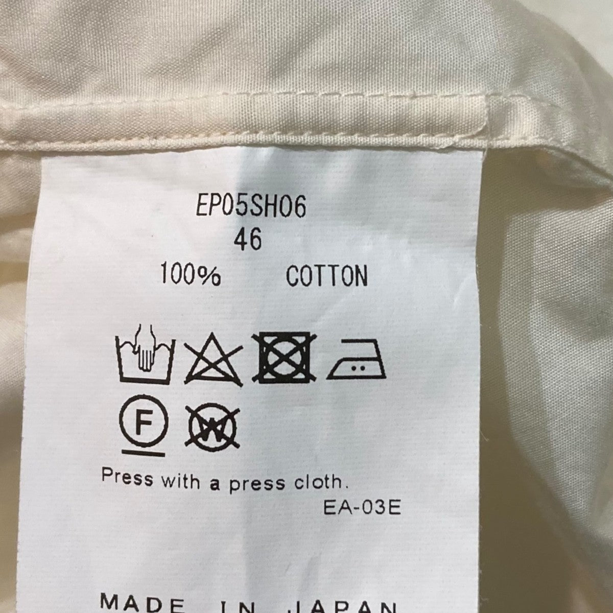 Product dye Standard Shirt長袖シャツEP05SH06
