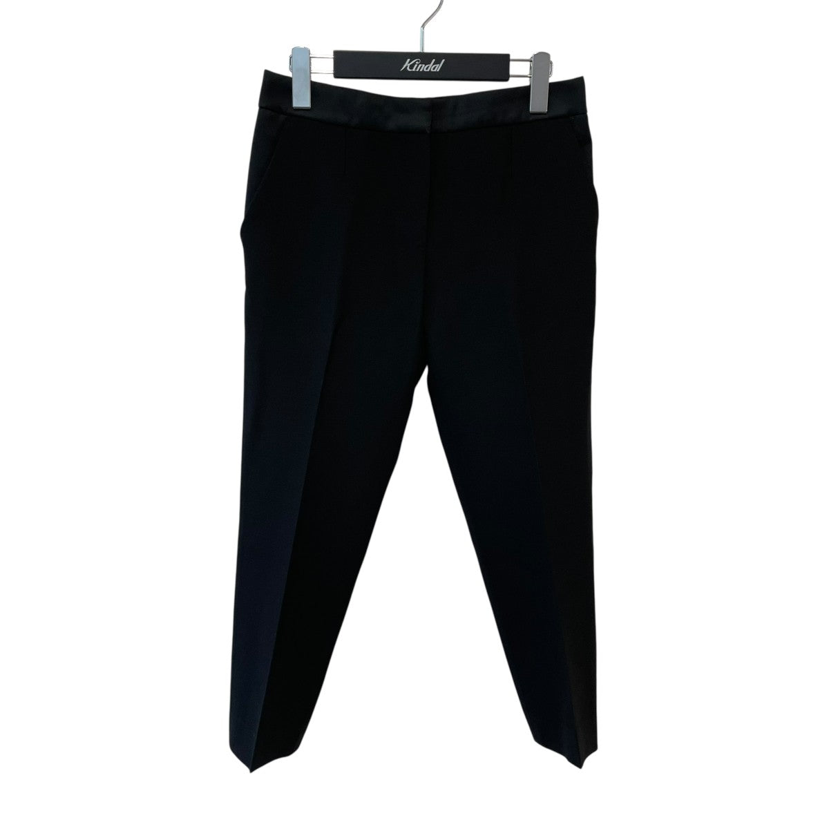 レア品　80's　BALENCIAGA　黒 プリーツ スラックス BALENCIAGA(バレンシアガ) ワイドスラックス 672359TLT14