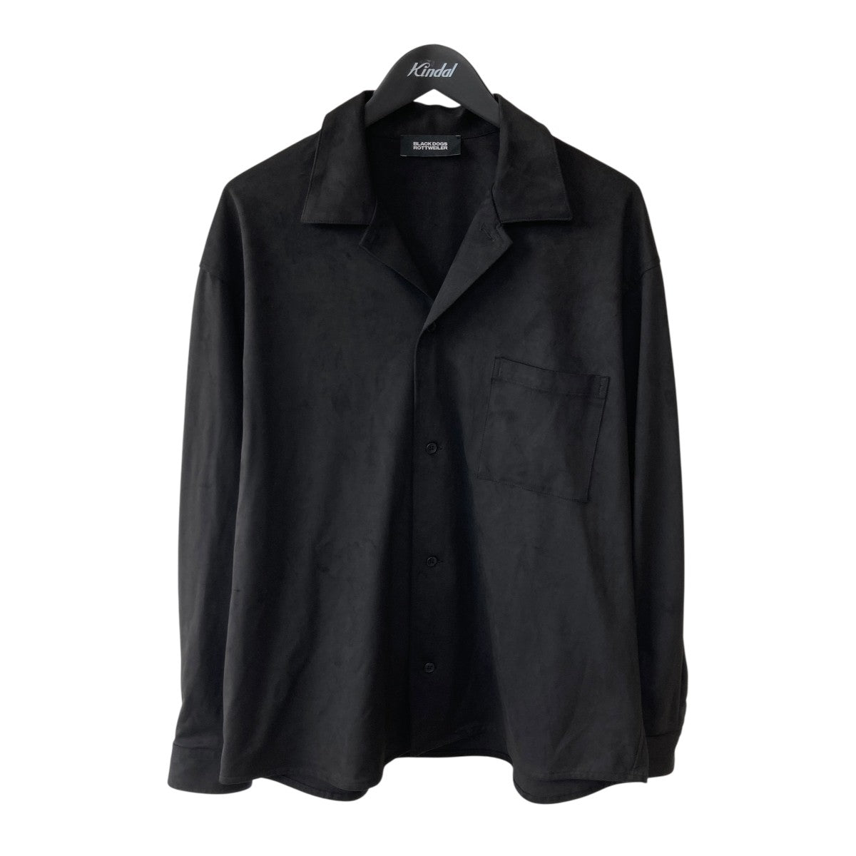 R9 F．SUEDE OPEN COLLAR SHIRTオープンカラーシャツRW24A0206