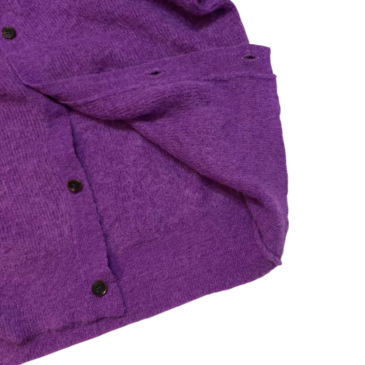 AURALEE(オーラリー) BABY SURI ALPACA SHEER KNIT SHIRT