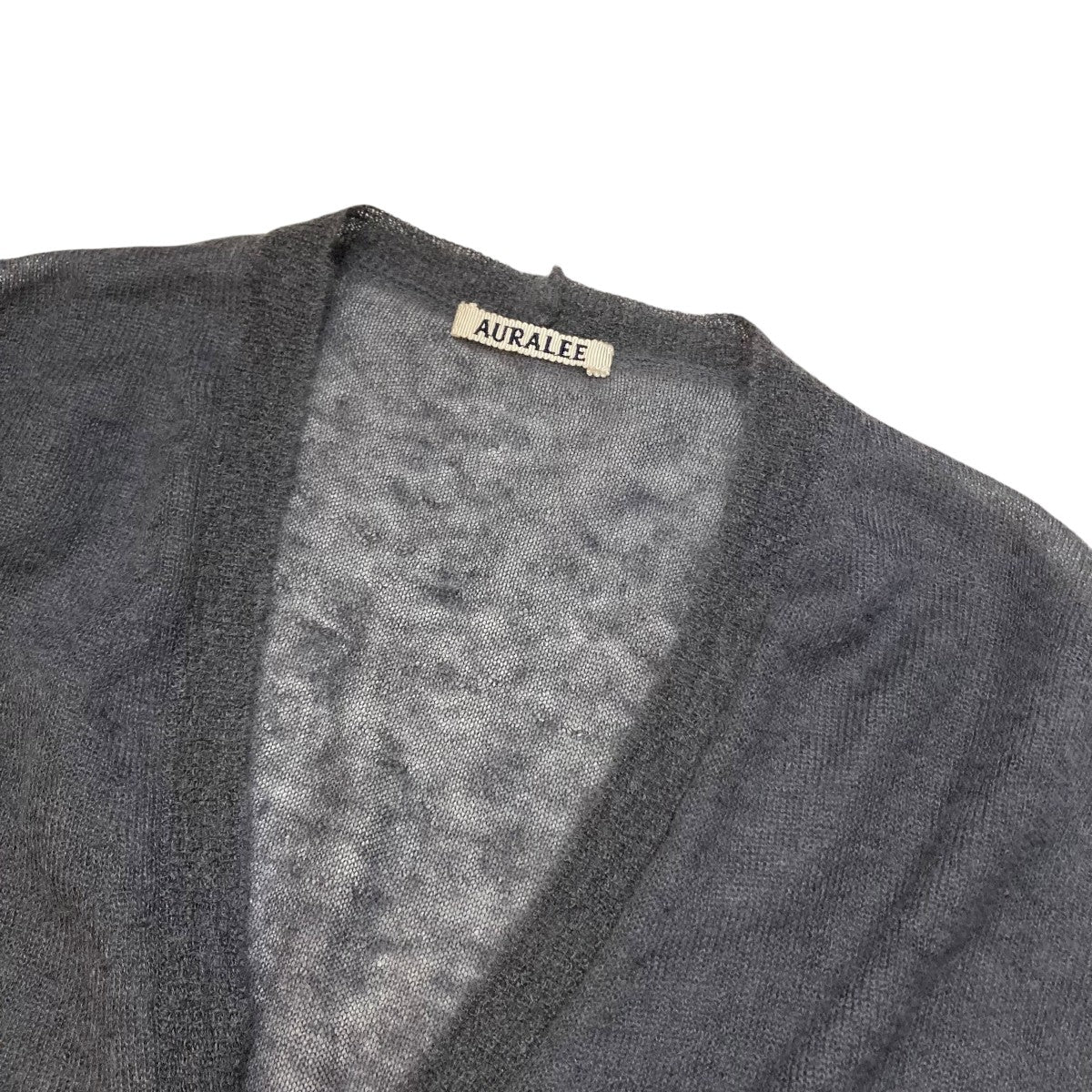 AURALEE オーラリー カーディガン ニット グレー 16aw メンズ AURALEE オーラリー カーディガン ニット グレー 16aw メンズ