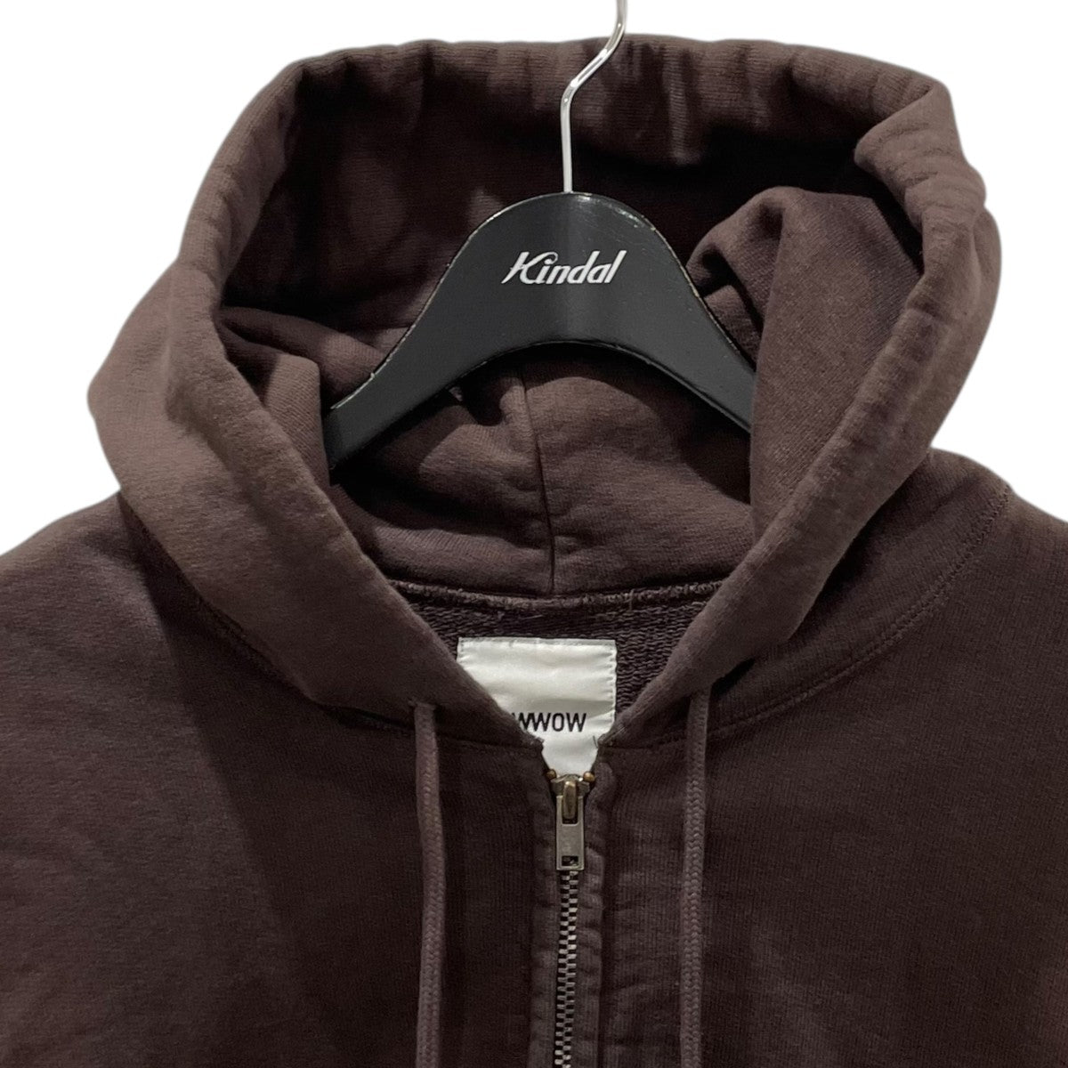 加工ジップアップパーカー ZIP SWEAT HOODIE ジップスウェットフーディ
