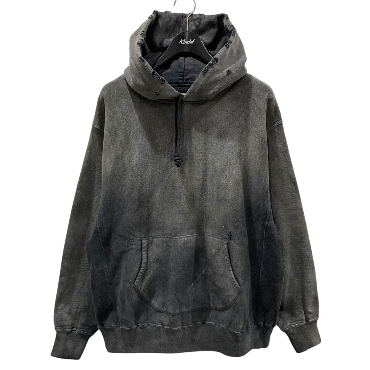 加工プルオーバーパーカー HARD AGING HOODIE ハードエイジングフーディ