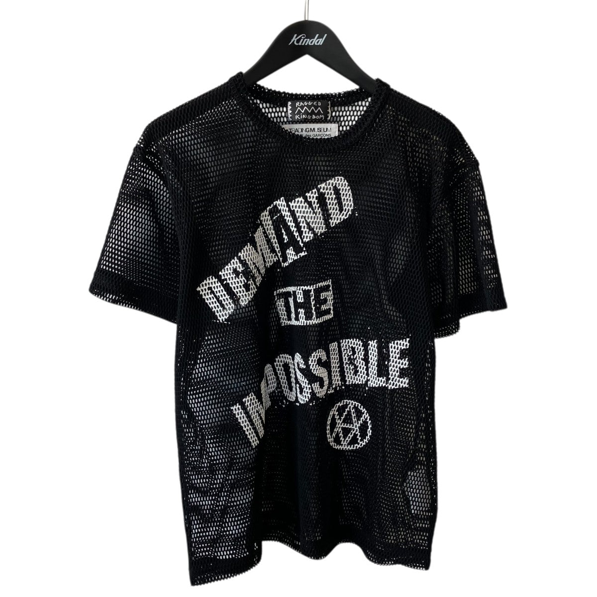 COMME des GARCONS メッシュTシャツLL-T206 古着・中古-1枚目のアイテム画像