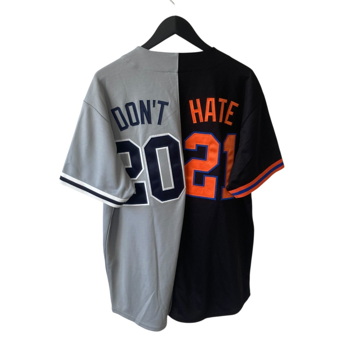 Supreme Don’t Hate Baseball Jerseyベースボールシャツ 古着・中古-2枚目のアイテム画像