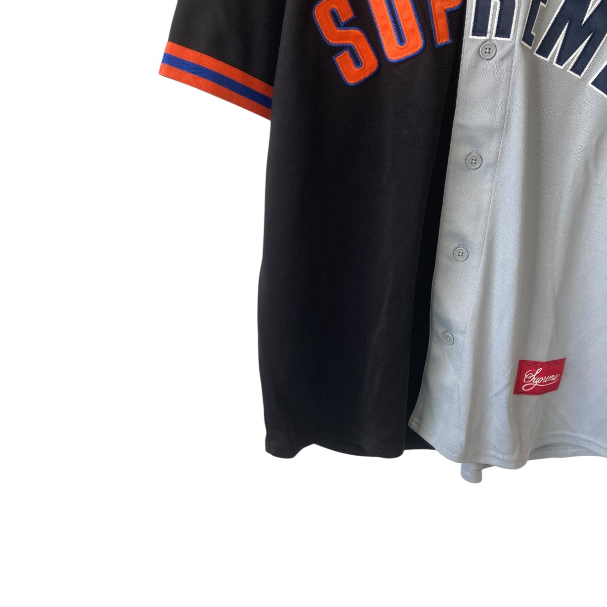supreme ベースボールシャツ Supreme Nike Leather Baseball Jersey ベースボールシャツ FW19