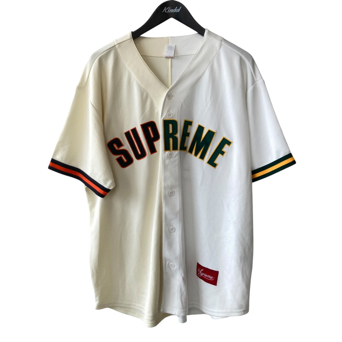 Supreme don’t hate baseball jersey半袖ベースボールジャージ 古着・中古-1枚目のアイテム画像