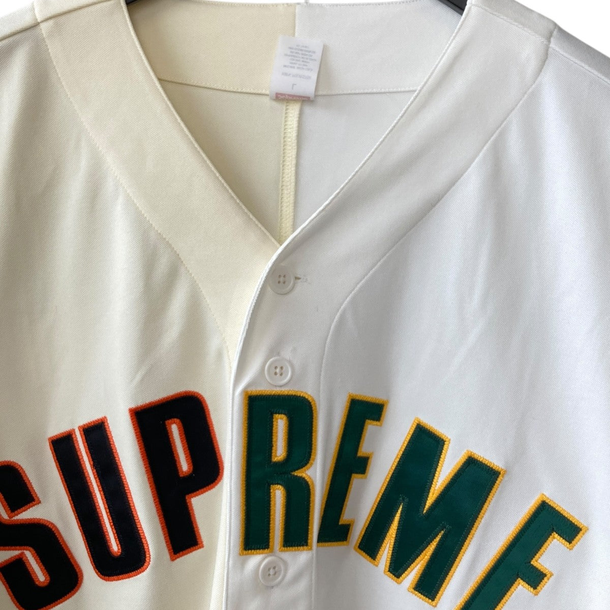 Supreme don’t hate baseball jersey半袖ベースボールジャージ 古着・中古-3枚目のアイテム画像