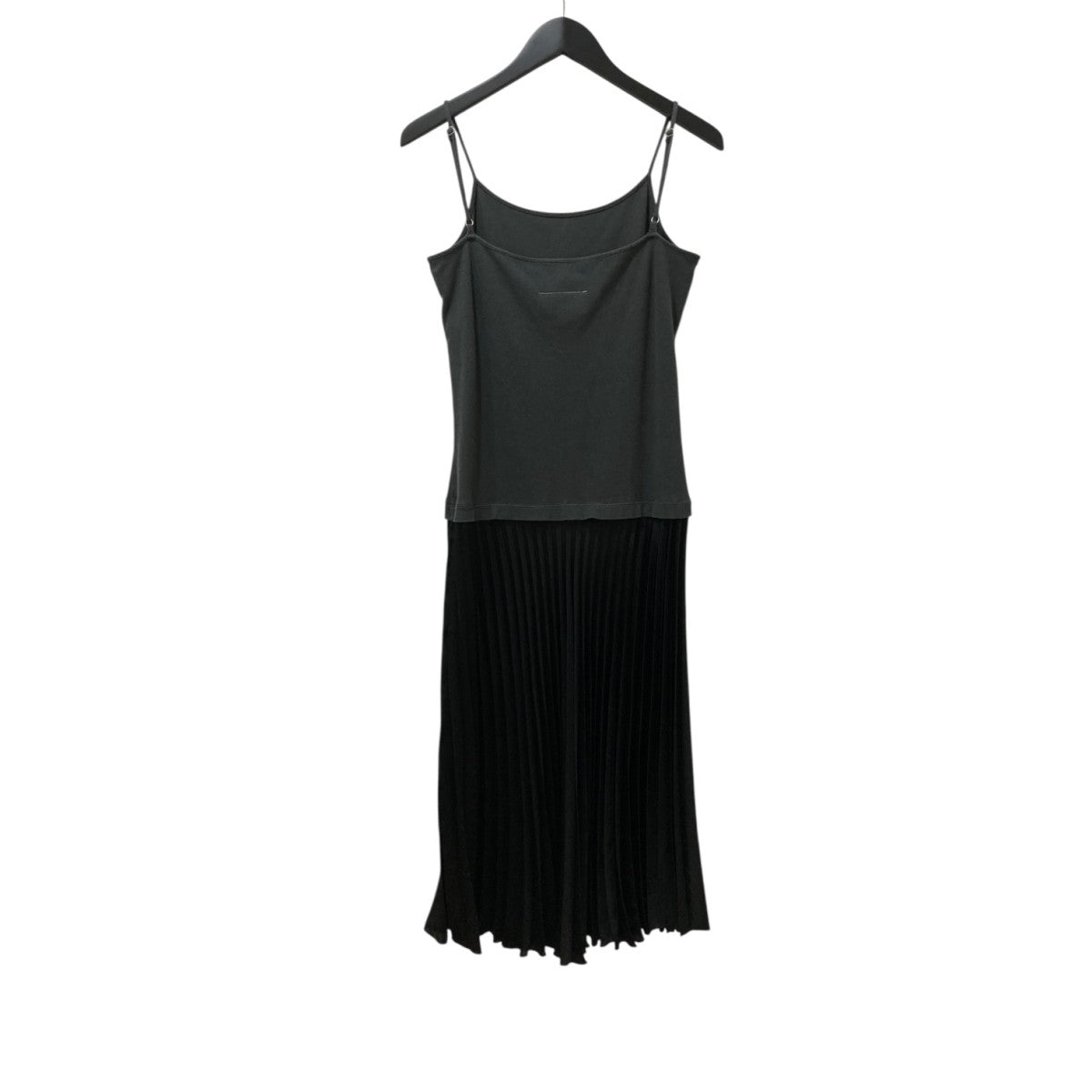 極美品　maison margiela プリーツ切り替えワンピース　ブラック38 20170122124422779_215.jpg