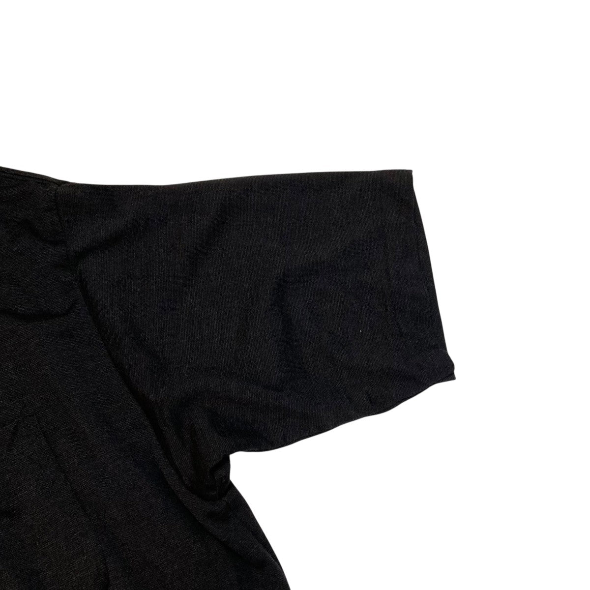 COMOLI サマーウール 半袖Tシャツ B01-05016 B01-05016 ブラック