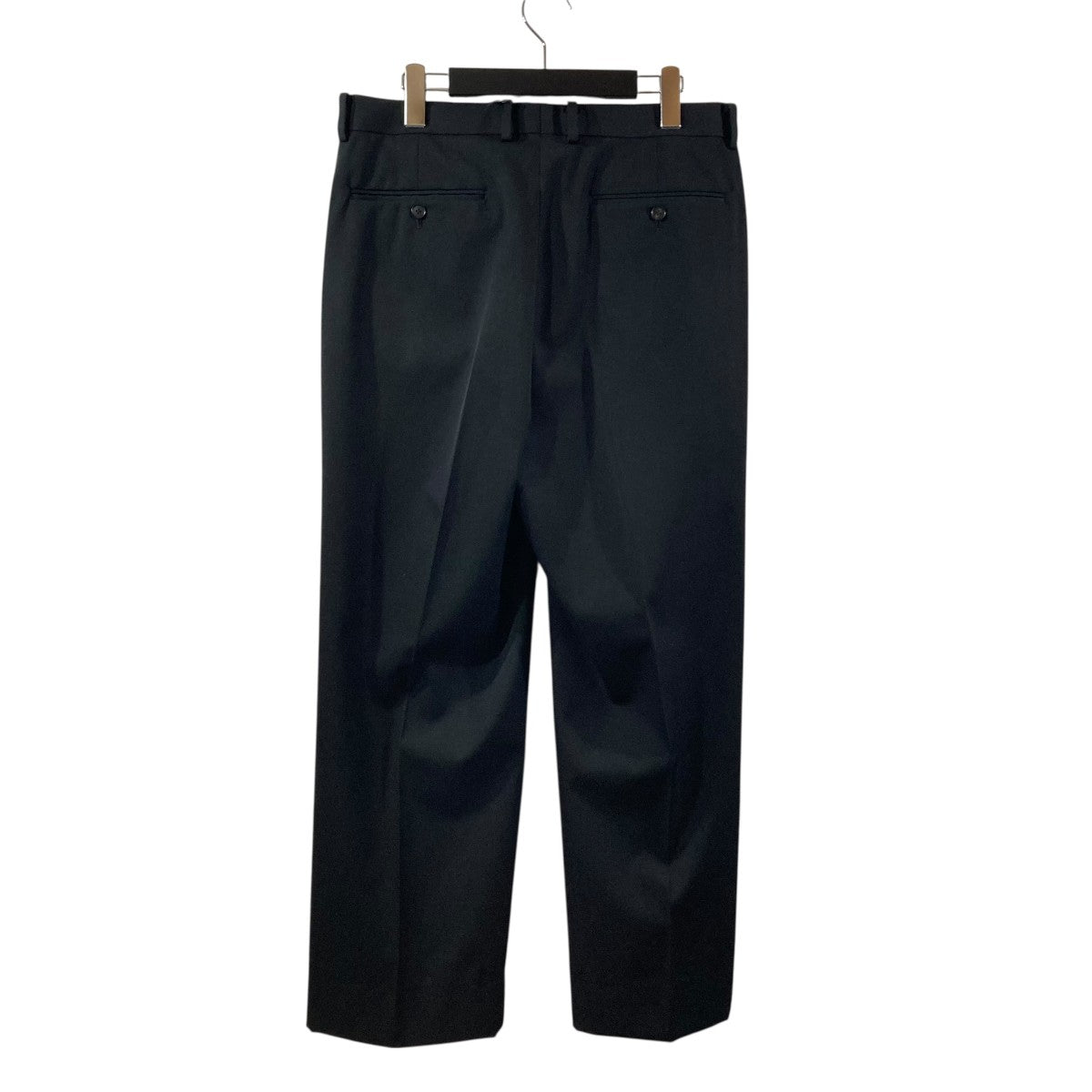 【美品】AURALEE 黒　スラックス AURALEE - AURALEE オーラリー スラックス S 黒 【古着】【中古