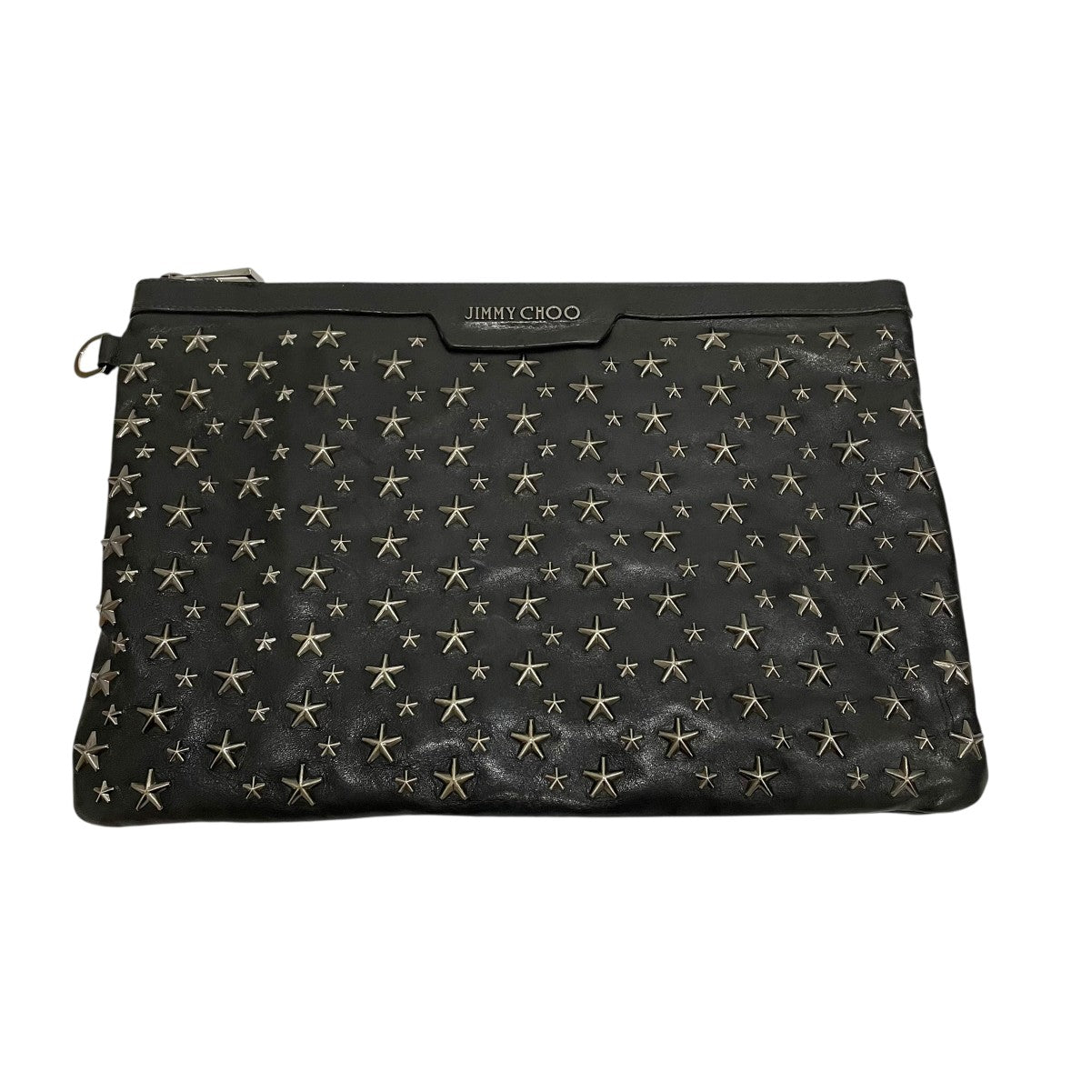 【未使用品】JIMMY CHOO スタッズ キーケース オールブラック Jimmy Choo ジミーチュウ 6連キーケース スタースタッズ ケース