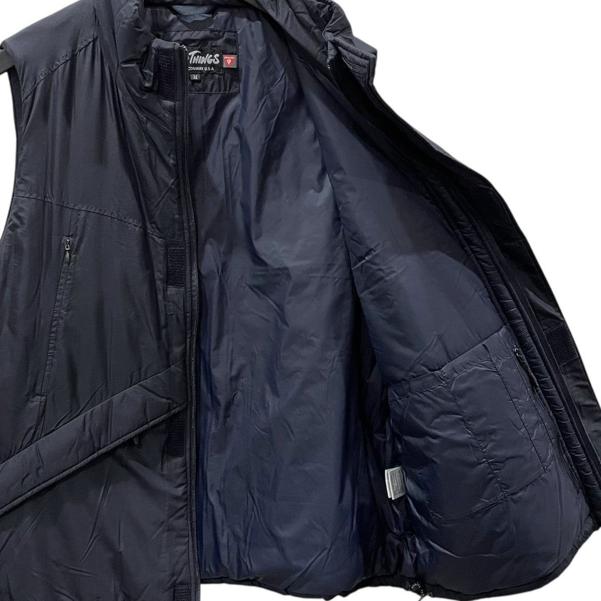 ジップアップ中綿ベスト MONSTER VEST モンスターベスト PRIMALOFT プリマロフト WT21215SN