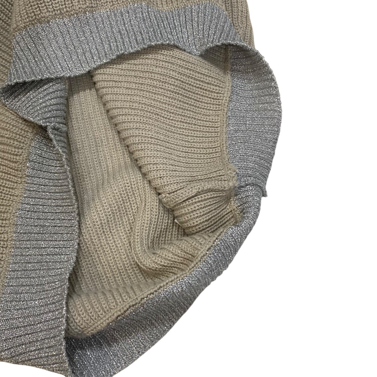 TTT MSW(ティーモダンストリートウエア) Lame knit vestベストTTT