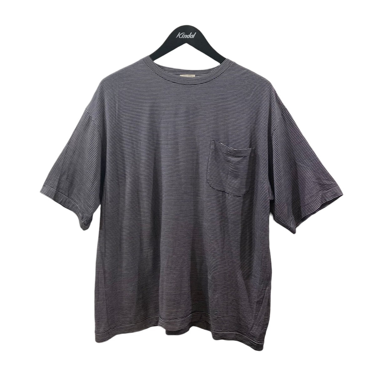 COMOLI サンプルボーダーＴシャツ 古着・中古-1枚目のアイテム画像