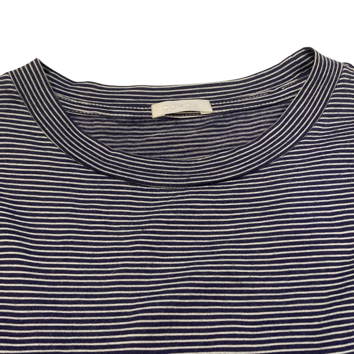 COMOLI サンプルボーダーＴシャツ 古着・中古-3枚目のアイテム画像