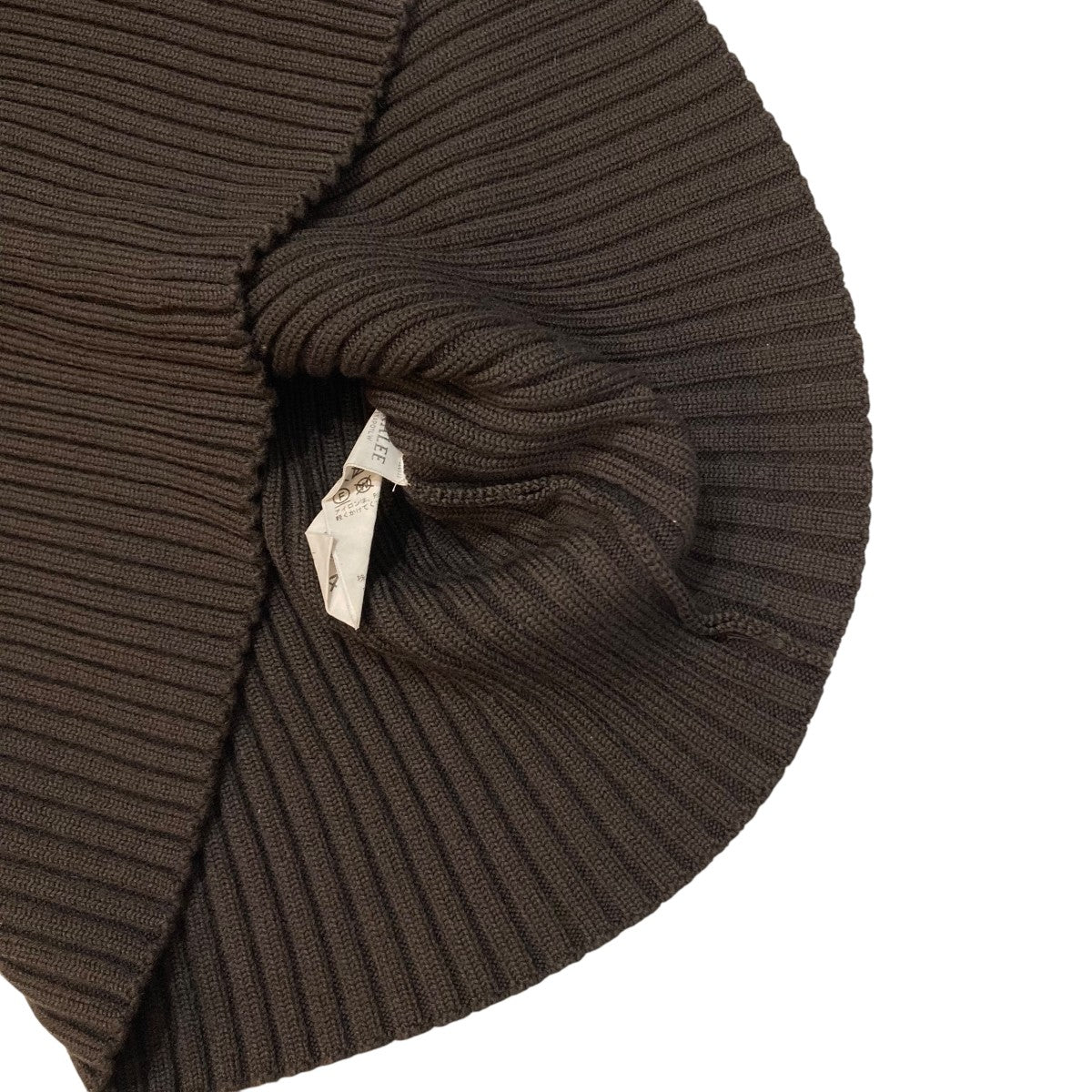 AURALEE(オーラリー) 21AWLAMB WOOL WIDE RIB HALF ZIPハーフ