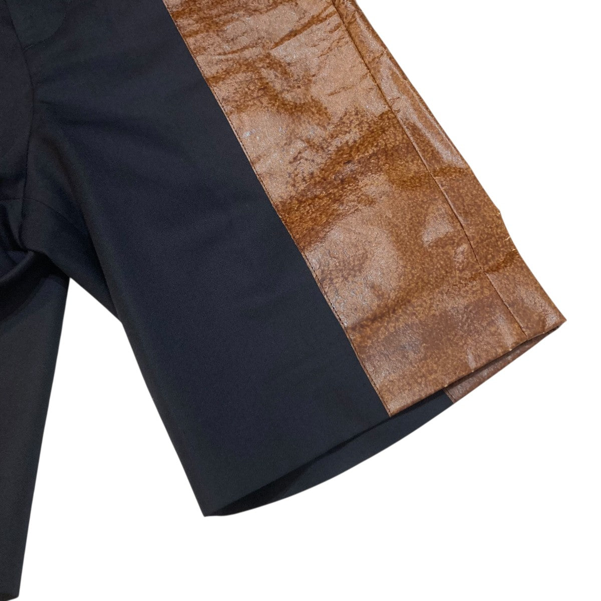 Panel shorts Navyハーフパンツ