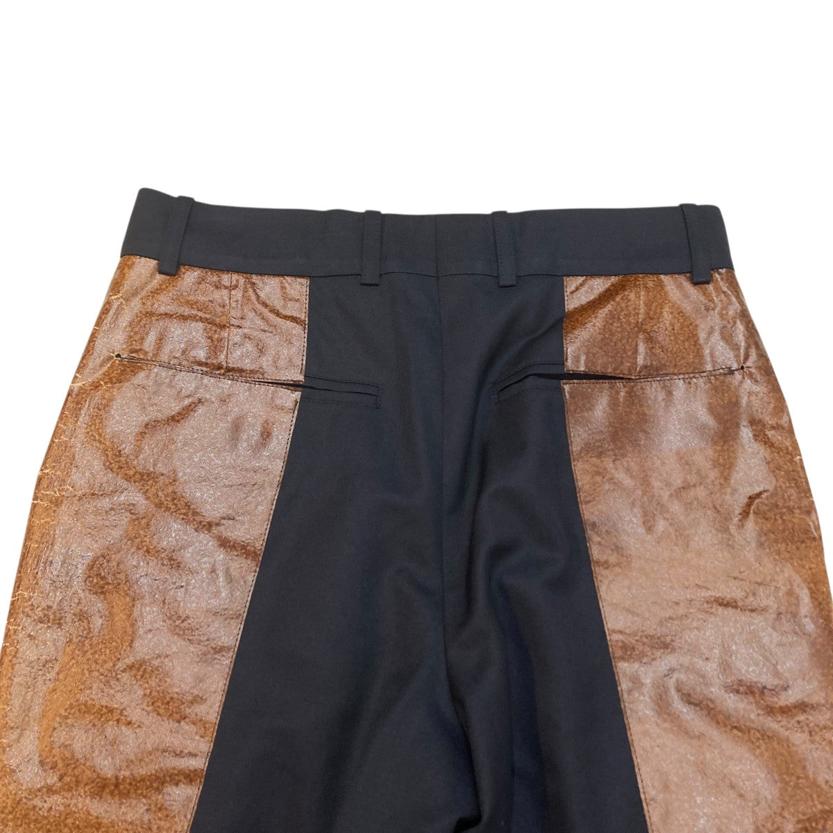 Panel shorts Navyハーフパンツ