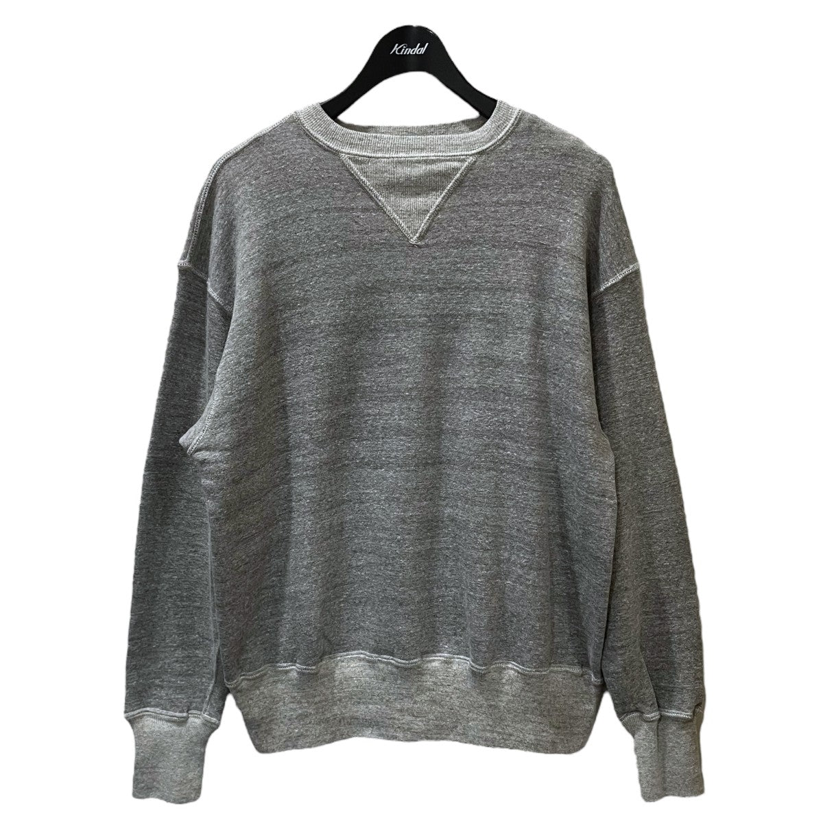 両Vガゼット クルーネックスウェットトレーナー Sweat Crew Neck