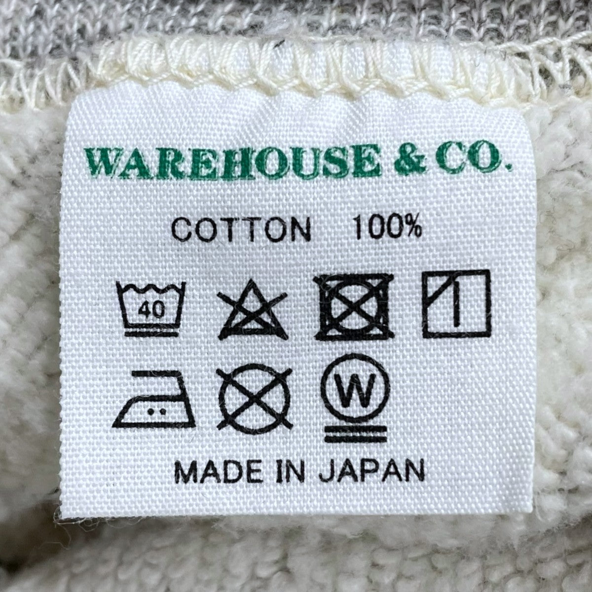 両Vガゼット クルーネックスウェットトレーナー Sweat Crew Neck