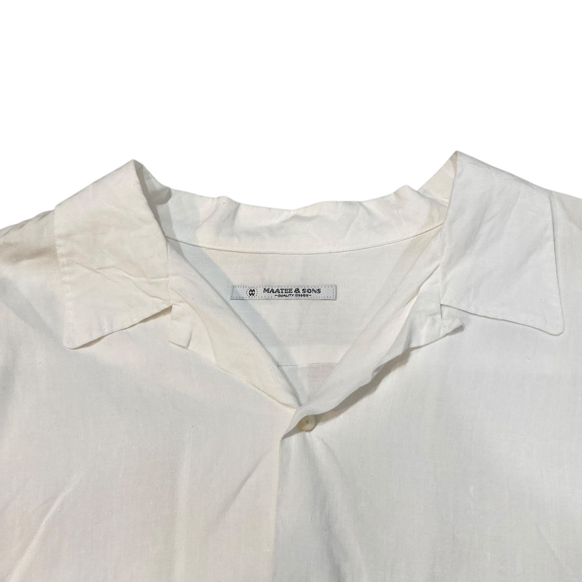 MAATEE＆SONS 超高密度HEMP 折って折ってハンカチーフ半袖シャツ半袖TシャツMT5103-0612A 古着・中古-3枚目のアイテム画像