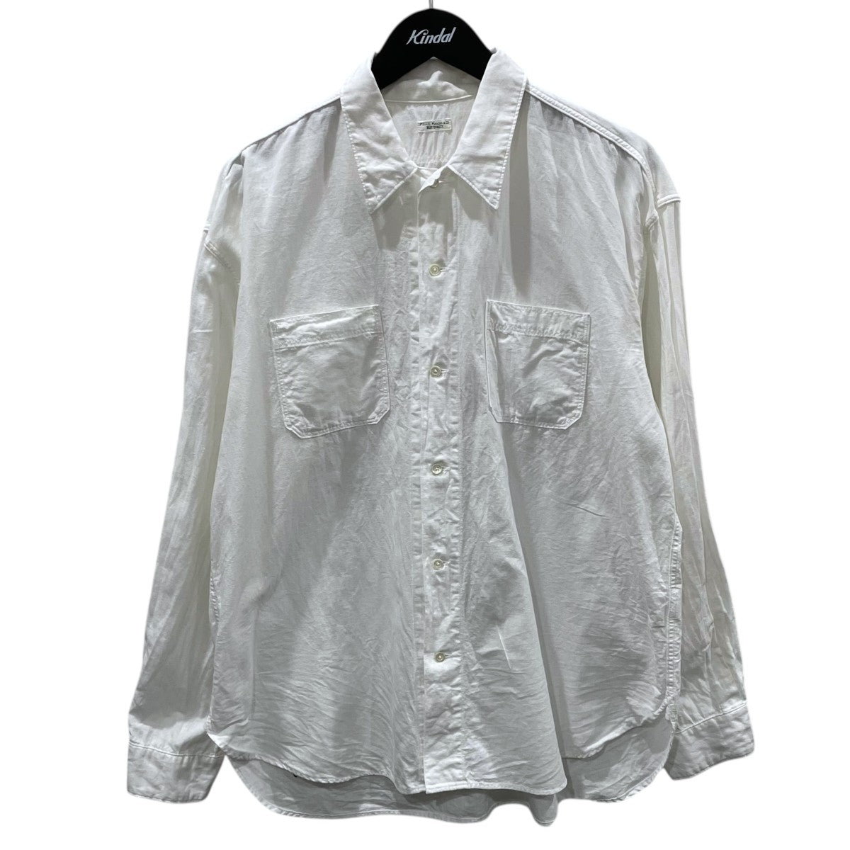 PHIGVEL MAKERS(フィグベルメイクス) コットンリネンシャツ CHAMBRAY