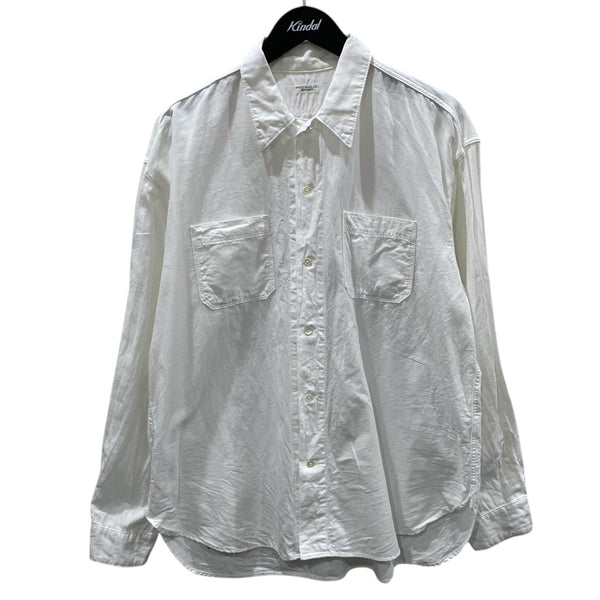 PHIGVEL MAKERS(フィグベルメイクス) コットンリネンシャツ CHAMBRAY