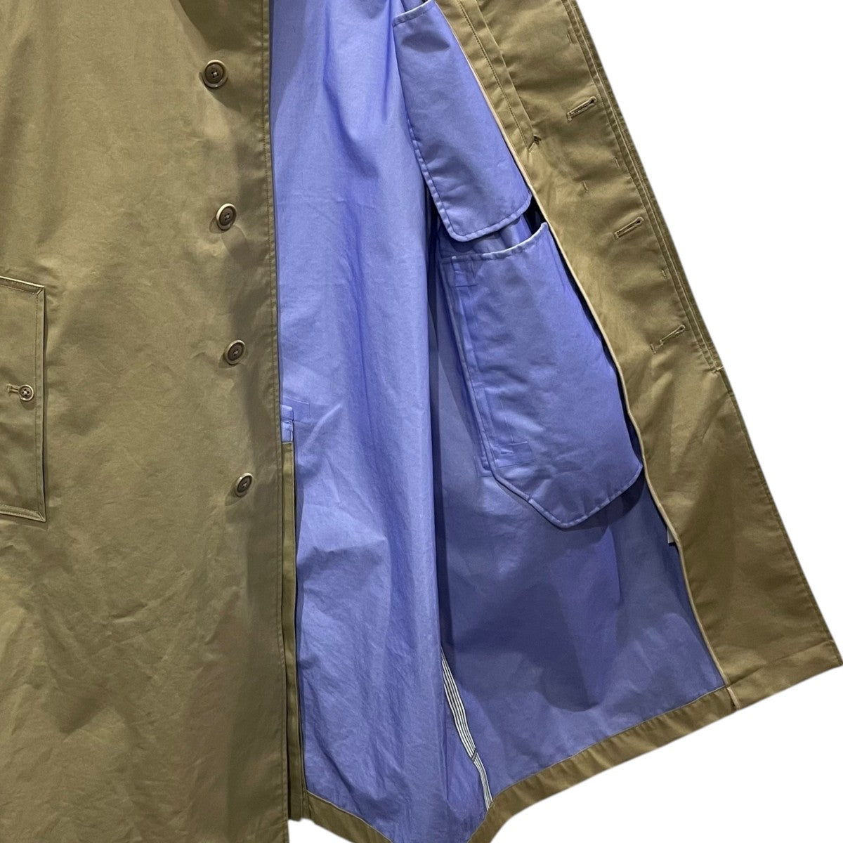 nanamica(ナナミカ) ステンカラーコート GORE-TEX バルマカーンコート