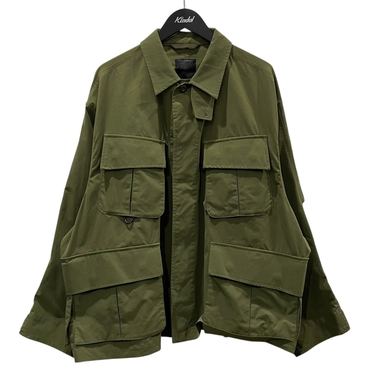 21AW リップストップミリタリージャケット TECH JUNGLE FATIGUE JACKET (RIP-STOP) テックジャングルファティーグジャケット BJ-26021W