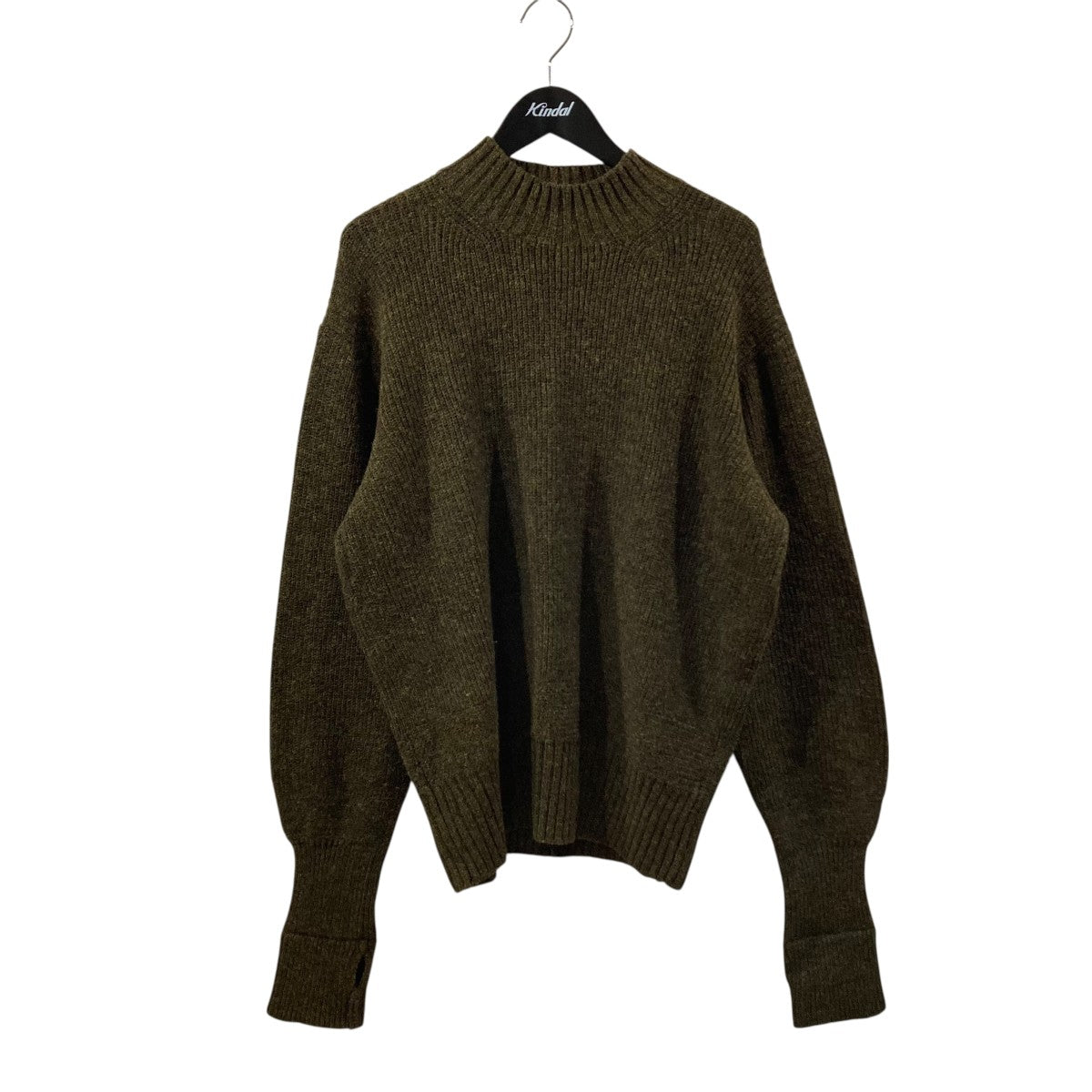 ヒ*ロ様 MAATEE&SONS 畦 M N SWEATER MT0303-01 MAATEE＆SONS(マーティーアンドサンズ) 畦 M N SWEATER
