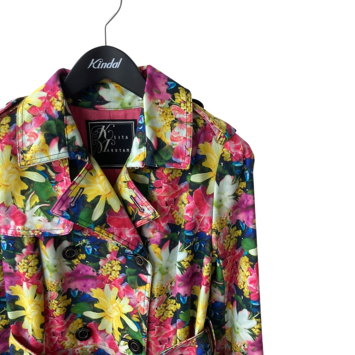 KEITA MARUYAMA(ケイタマルヤマ) 花柄コート631H-80L-1 631H-80L-1