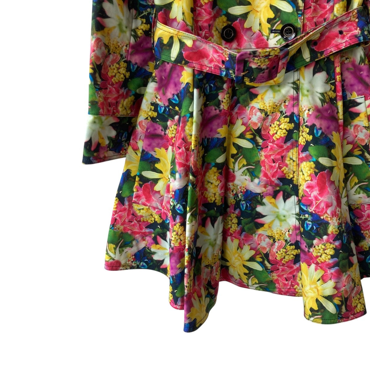 KEITA MARUYAMA(ケイタマルヤマ) 花柄コート631H-80L-1 631H-80L-1